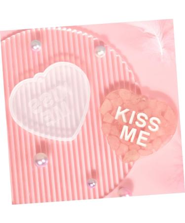 COHEALI 8 Pcs Love Silicone Mold Resin Mold Heart Keychain Molds Portable Pendant Molds Lovers Key Chain Set As Shownx4pcs 6.7X6cmx4pcs - Buy Online on GoSupps.com