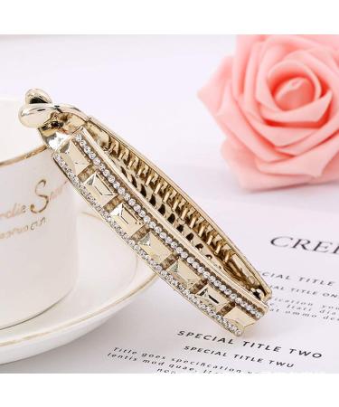 4 Plastic Banana Hair Clips - Rhinestone Fish Design Hair Accessories for Girls & Women - Buy Online on GoSupps.com