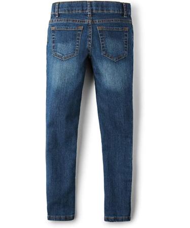 Children's Place Boy's Stretch Straight Jeans - Size 5 Victory Blue Wash - Buy Online on GoSupps.com