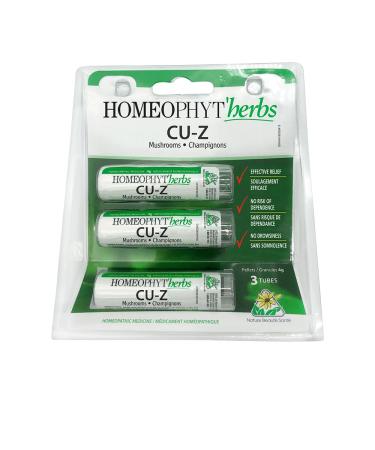 Homeocan - CU-Z 3x4g Copper-Zinc Mushrooms