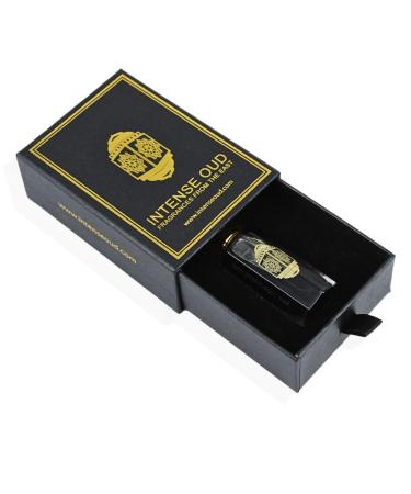 INTENSE OUD Aphrodisiac Perfume Oil 12ML (0.40 OZ) With Black Gift Box Long Lasting Exotic Floral Sweet Scent - Buy Online on GoSupps.com