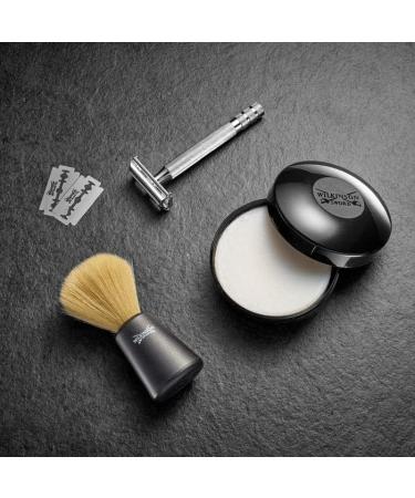 WILKINSON SWORD Barber's Style for Men - Double Edge Razor + 5 Blades, Shave Brush, Shave Soap Bowl | The Authentic Collection - Buy Online on GoSupps.com