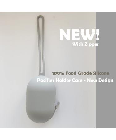 bebe mondo Pacifier Holder Pcifier Case for Diaper Bag Fits Pacifiers Strollers & Travel Outdoor Activities Silicone Pacifier Case for Mom Unisex Diaper Bag Accessory - Buy Online on GoSupps.com