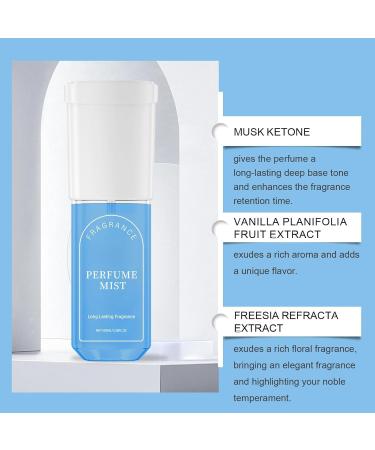 Brazilian Spray Fruity Fragrance Perfume Mist Hair & Body Fragrance Mist Brazilian Fragrance Perfume for Women Eau de Toilette Day or Night Spray (Brazilian Jasmine) (Azure Orchid Fragrance) - Buy Online on GoSupps.com