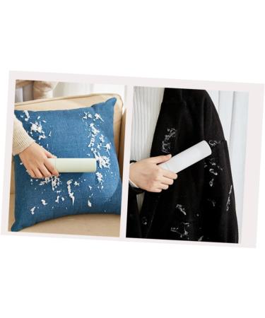 Minkissy Fur Lint Magic Tool - Best Animal Hair Remover for Clothing & Home Cleaning | Plastic 18.3x4.3cm White - Buy Online on GoSupps.com