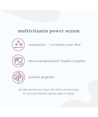 Dermalogica Multivitamin Power Serum - Anti-Aging Face Serum with Vitamin C and E - 0.75 Fl Oz - Buy Online on GoSupps.com