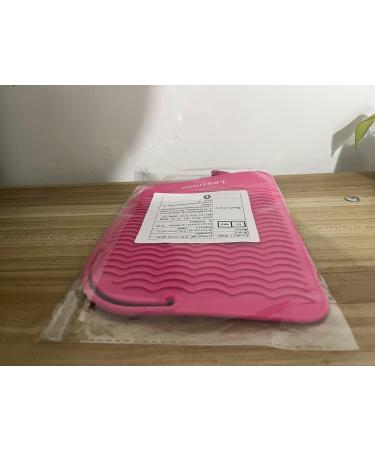 Travel Pad for Straighteners & Curling Irons - Heat-Resistant Glove 22.9x16.5 cm Pink | Lessmon Rosa - Buy Online on GoSupps.com