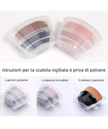 MSQ Flat Top Foundation Brush - Premium Pink Make-Up Brush for Liquid Cream & Concealer Application - Buy Online on GoSupps.com