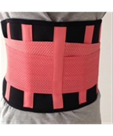 Derbut back corrector Work waist back support belt band lumbar support posture corrector belt corset health and relaxation (color: f size: xl) d s