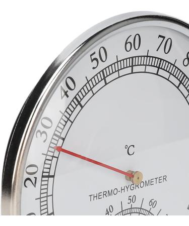 High Accuracy 2-in-1 Sauna Thermometer & Hygrometer | 0-120 C Mechanical Room Thermometer | Clear Scale for Optimal Temperature & Humidity Measurement - Buy Online on GoSupps.com