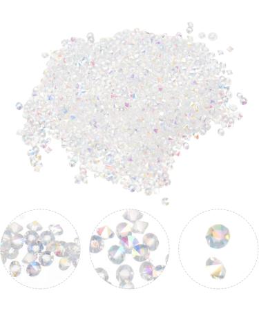 Minkissy 1 Nail Micro Drill Colorful Rhinestones Crystal Rhinestones Stained Glass Decor Flatback Rhinestones Nails Decoration Nail Accessories Nail Art Ornament Diamond Japan - Buy Online on GoSupps.com