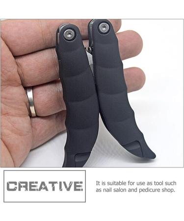 Beavorty 1Pc Folding hawk mouth pliers Toe Nail Clippers Adult Nail Clippers for Seniors Toenail Clippers for Thick Nails Ingrown Stainless steel Handle Rubber and Plastic Multifunction - Buy Online on GoSupps.com