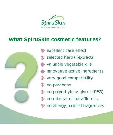 Sanatur SpiruSkin Hand Cream - 50ml Pump Bottle for All Skin Types | Nourishing Moisturizer - Buy Online on GoSupps.com