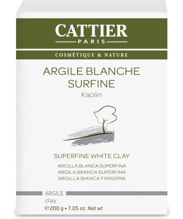  CATTIER Cattier Bulk Superfine White Clay 200g & Bulk Ultra-Ventilated Green Clay 250g - Buy Online on GoSupps.com