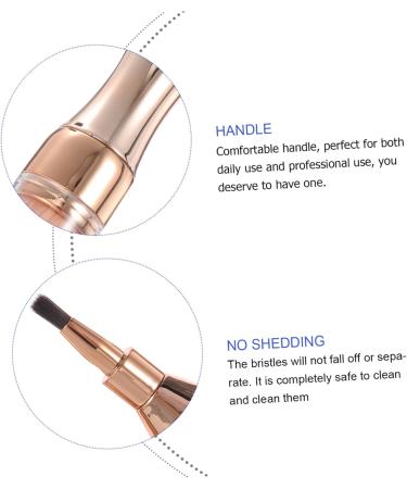 CIMAXIC 1pc 4 in 1 makeup brush makeup foundation brush Makeup Loose Brush Dual Ended Blush Brush face cream - Buy Online on GoSupps.com