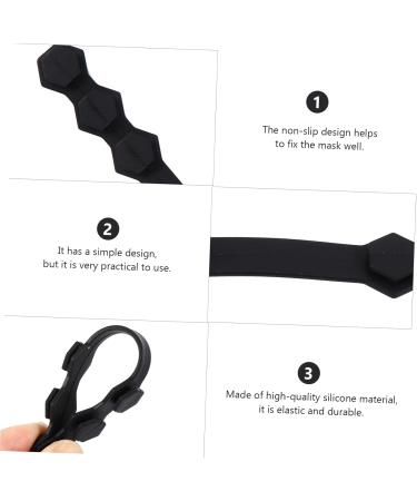 Marmerdo 10 PC Mask Holder & Extension Rope - Ear Loop Buckles for Face Masks - Adjustable Mask Cord & Lanyard Connection - Buy Online on GoSupps.com