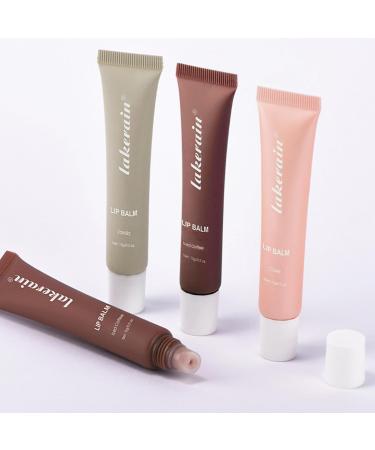 Noerrors 3 Colors Lip Balm Set Vanilla Clear Sheer Beige Light Brown Pink Sugar Glossy Natural Lip Oil Butter Long Lasting Hydrating Non-Sticky Nude Jelly Tint Lip Stain Balm Lip Care Gloss Makeup Vanilla Beige Pink - Buy Online on GoSupps.com