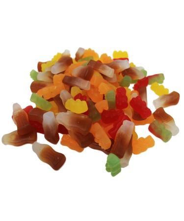 Fruchtgummi B ren & Co. Sugar-free and vegan cola bottle and bear mix 175g