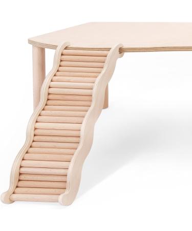 Niteangel Wooden Ladder Bridge for Hamsters & Small Animals - Climbing Toy for Gerbils Mice & More - Buy Online on GoSupps.com