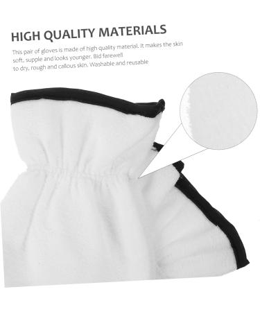 Beaupretty Wax Work Gloves Pairs Essential Oil Paraffin Hand Mitts Moisturizing Hand Spa Paraffin Hand Hand Spa Cover White Polyester Miss hyperthermia Exfoliating Gloves - Buy Online on GoSupps.com