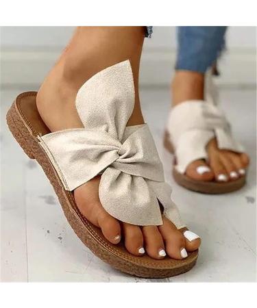 Orthopedic Bunion Corrector Sandals - Comfort Wedge Platform Sandals for Bunions - White, Size 38 - Buy Online on GoSupps.com