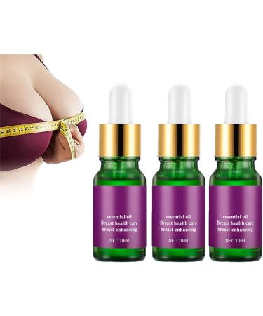 Huile D'essence Naturelle Raffermissante pour La Poitrine Huile Naturelle D'augmentation Mammaire Courbes Naturelles D'augmentation Mammaire (3 Pi ces)