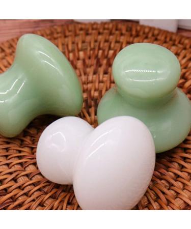 FRCOLOR Gua Sha Massage Tool - Mushroom Stone for Spa & Neck Pain Relief | Traditional Scraper for Optimal Wellness - Buy Online on GoSupps.com