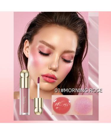 Xcreando Blush Makeup Soft Cream Blush for Cheeks Matte Blush Stick for Cheek Eye Lip Skin Tint Dewy Finish Weightless Natural-Looking (#1 morning rose) - Buy Online on GoSupps.com