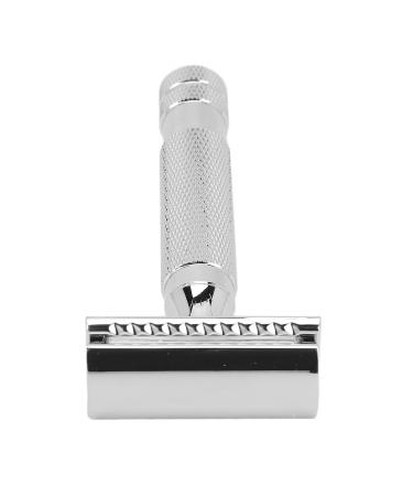 Premium Double-Edged Safety Barschneider Handle - Reusable Metal Cutter for Men's Beard Styling - Buy Online on GoSupps.com