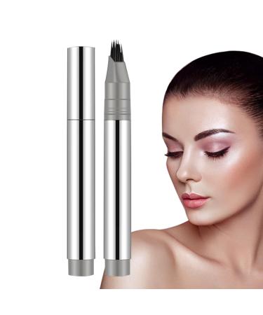 Eyebrow Pen | Liquid Eyebrow Pencil with Multi-Pointed Tip - Anti-Slip Pen Natural Hair Effect Long-Lasting Sweat-Resistant