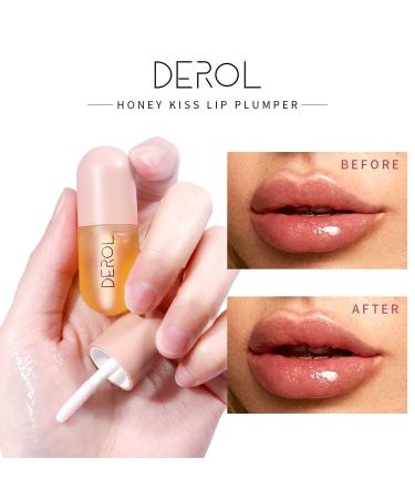 Wutian Lip Plumper Set - Natural Lip Enhancer for Fuller Lips - Hydrating Serum to Reduce Fine Lines - Rose Lip Care Duo - Buy Online on GoSupps.com