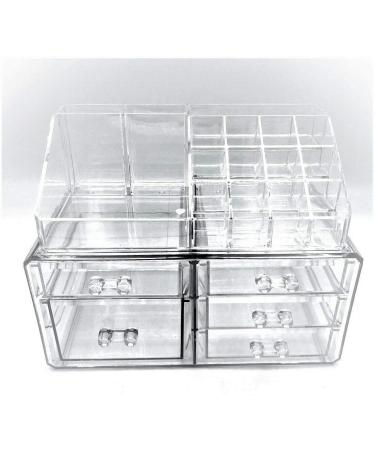 Shop Transparent Acrylic Cosmetic Organizer | Home & Garden Products - International Shipping Available - Buy Online on GoSupps.com
