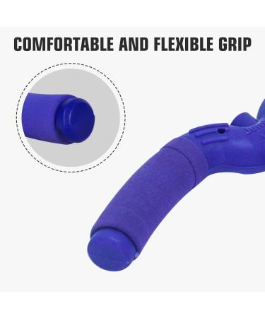 Adjustable Handles Pogo Ball | Air Pump Included | Balance Exercise for Kids & Adults | Max 200LB Load | Purple - Buy Online on GoSupps.com