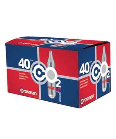 Crosman 12 Gram CO2 (40 Cartridges)