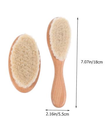 Healifty 2pcs Bath Brush Scalp Massagers Set - Multi Function Cleaning & Baby Hair Brush - Buy Online on GoSupps.com