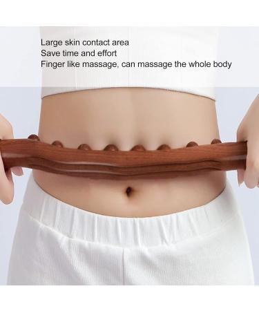 Premium Wood Gua Sha Massage Tools | Handcrafted Wooden Scratch Rod & 8 Pearl Body Massager - Buy Online on GoSupps.com