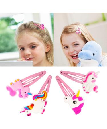20 PCS Unicorn Hair Clips for Kids - Cute Cartoon Hair Barrettes for Girls - Buy Online on GoSupps.com