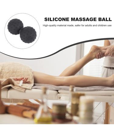 Healvian Peanut Massage Ball - Hand & Foot Massager Roller | Body Massager Device 12x6.3cm - Perfect for Yoga & Relaxation - Buy Online on GoSupps.com