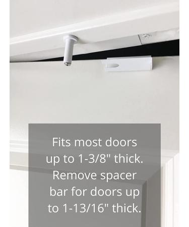 2 Pack - GlideLok Child Safety Door Top Lock Made of Durable Metal (Not Cheap Plastic Like Other Models) | for Childproofing Interior/Exterior Doors | Adults Can Operate Lock from Both Sides - Buy Online on GoSupps.com