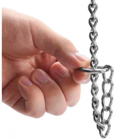Mogokoyo Stainless Steel Dog Choke Chain Collar Puppy Metal P Chain Slip Collar Pet Training Walking Choker(3.0mm 20.0 Inch) 3.0mm x 20.0 inch - Buy Online on GoSupps.com