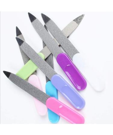 Cafurty 5pcs Metal Double Sided Nail File Set - Stainless Steel Manicure & Pedicure Tools - Buy Online on GoSupps.com