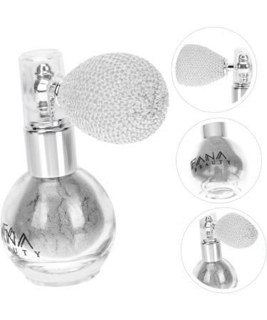 SEWACC Glass Spray Bottle 1pc spray glitter makeup highlighter spray bottle for hair Girl Makeup Sprayer make up Makeup Tools Highlighters White 7x5.5cm - Buy Online on GoSupps.com