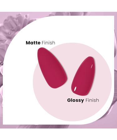 MAYCHAO 15ML Red Gel Nail Polish 1Pc Rose Harpers Gel Polish Soak Off UV LED Fall Nail Polish Nail Art Starter Manicure Salon DIY at Home 0.5 OZ - Buy Online on GoSupps.com