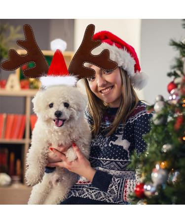 Shop Pet Christmas Headbands | Reindeer Cat & Dog Headbands - Perfect Holiday Gift for Pets! - Buy Online on GoSupps.com