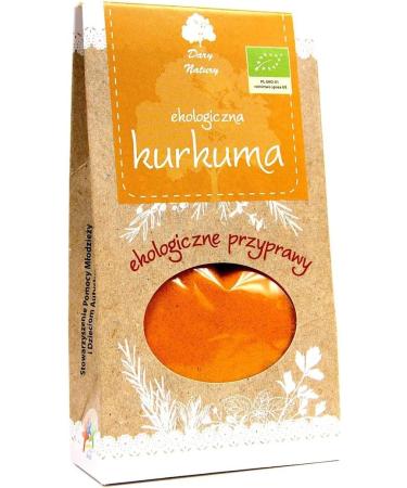  Dary Natury Curcuma ORGANIC 50 g - GIFTS OF NATURE - Buy Online on GoSupps.com