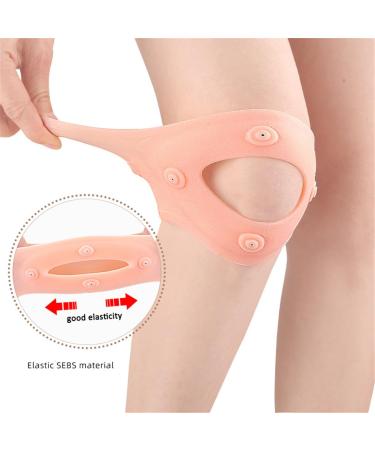 Buy Waterproof Silicone Knee Compression Sleeve & Magnetic Support Brace for Pain Relief Arthritis Meniscus Tear | International Shipping - Buy Online on GoSupps.com