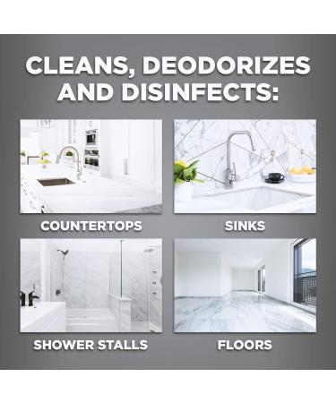 Weiman Disinfectant Granite Cleaner and Polish Bundle - Safely Clean, Disinfect, and Shine Granite, Marble, Quartz, and More - Buy Online on GoSupps.com