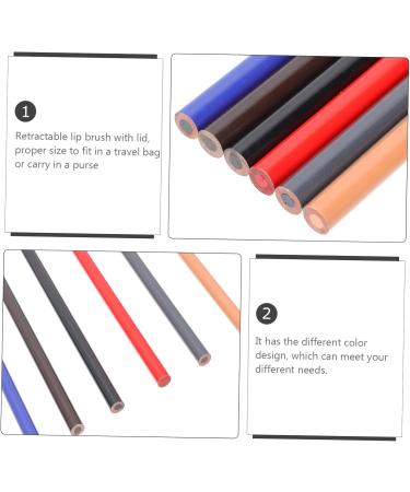 DOITOOL Pull Cord Eyebrows Pencil 6pcs Women Eyebrow Semi-permanent Pencil Using Professional Makeup Multi Resistant for Salon - Buy Online on GoSupps.com