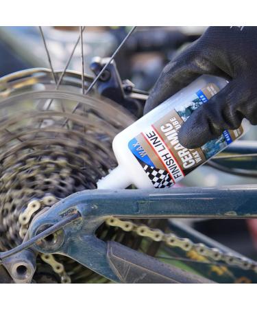 Finish Line Ceramic Wax Bicycle Chain Lube 4oz - Ultimate Performance and Protection - Buy Online on GoSupps.com