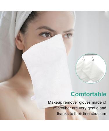 2 Pieces Reusable Microfiber Cleaning Gloves Fabric Cleaning Gloves Face Cleaning Gloves - Buy Online on GoSupps.com